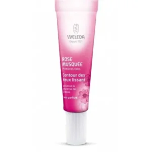 WELEDA CONTOUR DES YEUX LISSANT À LA ROSE MUSQUÉE BIO 10ML