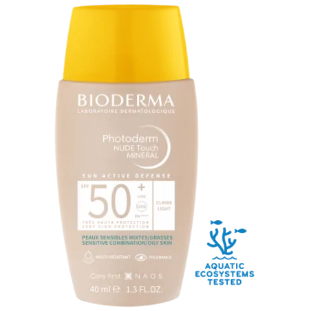 BIODERMA PHOTODERM NUDE TOUCH SPF 50+ TEINTE TRES CLAIRE