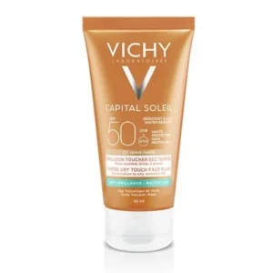 VICHY CAPITAL SOLEIL CRÉME ANTI-BRILLANCE TEINTÉE TOUCHER SEC 50 ML