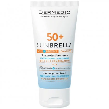 DERMEDIC SUNBRELLA 50+ OILY AND COMBINATION SKIN 50ML