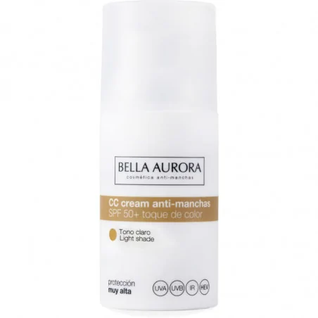 BELLA AURORA CC CRÈME ANTI-TACHES SPF50 TEINTE CLAIRE 30ML