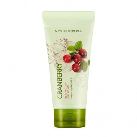NATURE REPUBLIC REAL NATURE CRANBERRY PEELING GEL 120ML