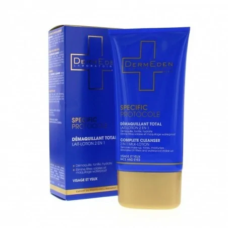 DERMEDEN DÉMAQUILLANT TOTAL LAIT-LOTION 2EN1 150ML