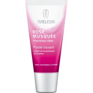 WELEDA FLUIDE LISSANT À LA ROSE MUSQUÉE BIO 30ML
