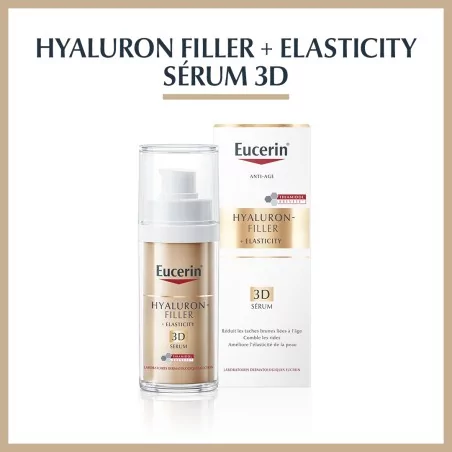 EUCERIN HYALURON FILLER + ELASTICITY 3D SERUM 30ML