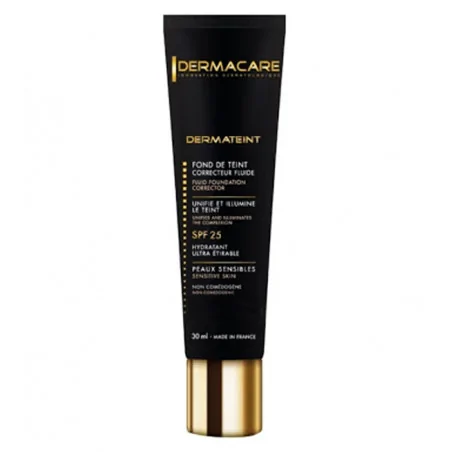 DERMACARE DERMATEINT FOND DE TEINT CORRECTEUR FLUIDE NOISETTE N°30 – 30 ML