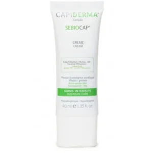 CAPIDERMA SEBIOCAP CRÈME VISAGE POUR PEAUX À TENDANCE ACNÉIQUE 40ML