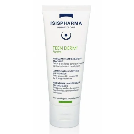 ISIS PHARMA TEEN DERM HYDRA HYDRATANT COMPENSATEUR APAISANT 40 ML
