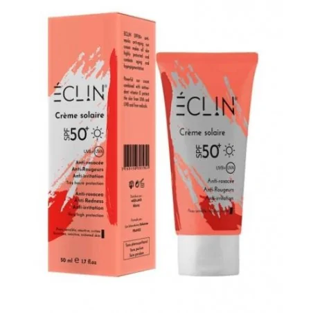 ECLIN CRÈME SOLAIRE SPF50+ ANTI ROUGEURS 50ML