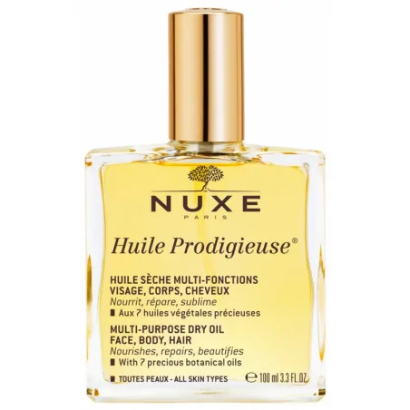 NUXE HUILE PRODIGIEUSE 100ML SOIN MULTI-FONCTIONS - VISAGE, CORPS, CHEVEUX