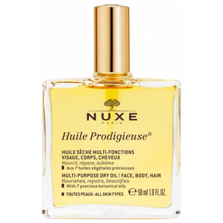 NUXE HUILE PRODIGIEUSE 50ML SOIN MULTI-FONCTIONS - VISAGE, CORPS, CHEVEUX