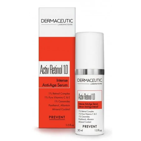 DERMACEUTIC ACTIV RETINOL 1.0 - SERUM ANTI-ÂGE INTENSIF - FLACON AIRLESS 30M