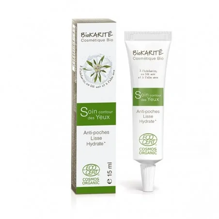 BIOKARITÉ SOIN CONTOUR DES YEUX BIO - ANTI CERNES ET POCHES