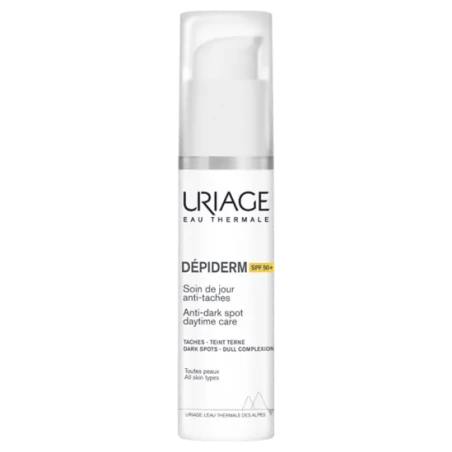 URIAGE DEPIDERM SPF 50 30ML SOIN DE JOUR HAUTE PROTECTION ANTI-TACHES BRUNES