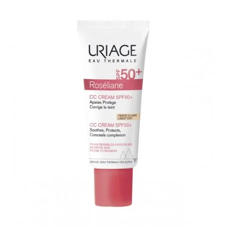 URIAGE ROSELIANE CC CREME TEINTE CLAIRE SPF50+ 40 ML