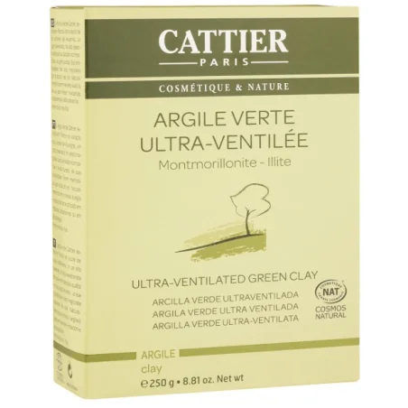 CATTIER ARGILE VERTE ULTRA VENTILEE 250G
