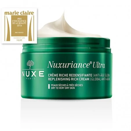 NUXE NUXURIANCE® ULTRA CRÈME RICHE PEAUX SÈCHES À TRÈS SÈCHES 50ML