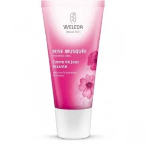 WELEDA CRÈME DE JOUR LISSANTE À LA ROSE MUSQUÉE BIO 30ML