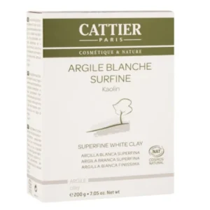 CATTIER ARGILE BLANCHE SURFINE 200G