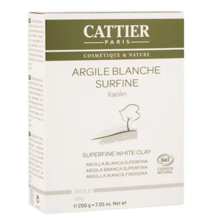 CATTIER ARGILE BLANCHE SURFINE 200G