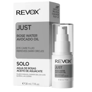 REVOX B77 JUST FLUIDE CONTOUR DES YEUX À L'HUILE D'AVOCAT ET À L'EAU DE ROSE 30 ML