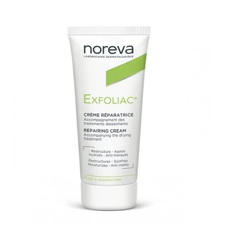 NOREVA EXFOLIAC CRÈME RÉPARATRICE 40ML