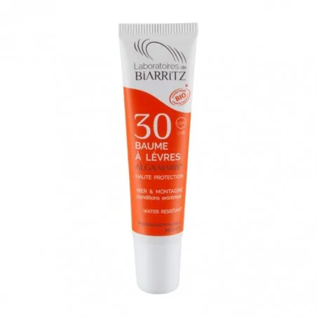 BIARRITZ ALGAMARIS - BAUME À LÈVRES SPF30 MER ET MONTAGNE 15ML