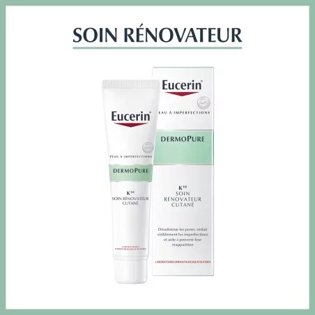 EUCERIN DERMOPURE K10 SOIN RÉNOVATEUR CUTANÉ 40 ML