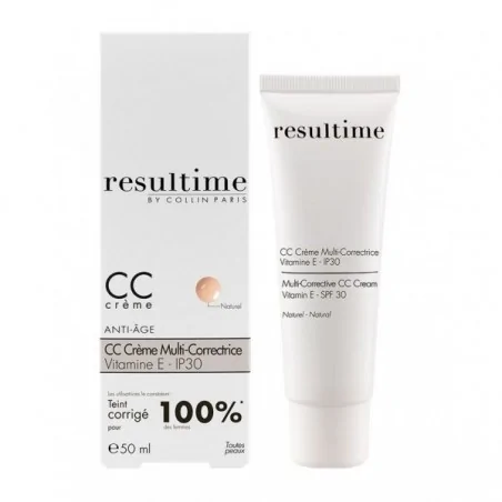 RESULTIME CC CRÈME MULTI-CORRECTRICE VITAMINE SPF 30 NATUREL