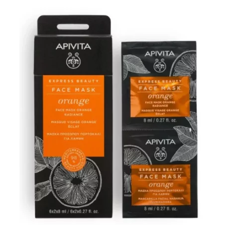 APIVITA EXPRESS BEAUTY ORANGE 2X8ML X6
