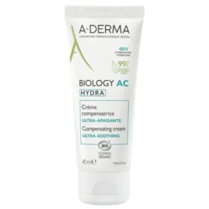 A-DERMA BIOLOGY AC HYDRA CRÈME COMPENSATRICE ULTRA-APAISANTE – 40ML