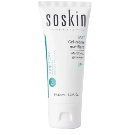 SOSKIN PURIFIANT+ GEL-CREME MATIFIANT 40ML PEAUX MIXTES À GRASSES