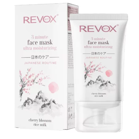 REVOX B77 JAPANESE RITUAL 3 MINUTE ULTRA MOISTURIZING FACE MASK, 30 ML