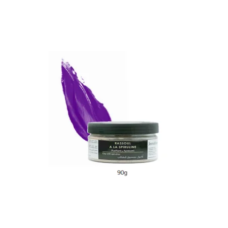 JERRAFLORE ARGILE À LA SPIRULINE 90G