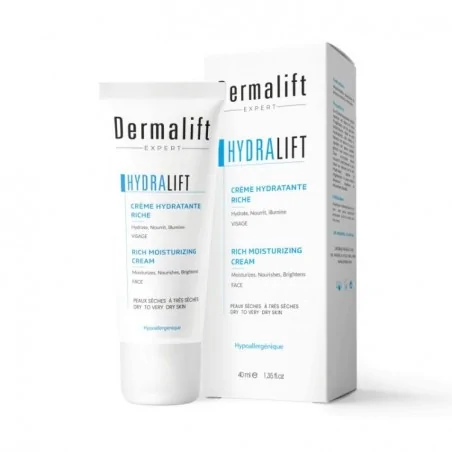 DERMALIFT HYDRALIFT CRÈME HYDRATANTE PEAUX SÈCHES À TRÈS SÈCHES 40 ML