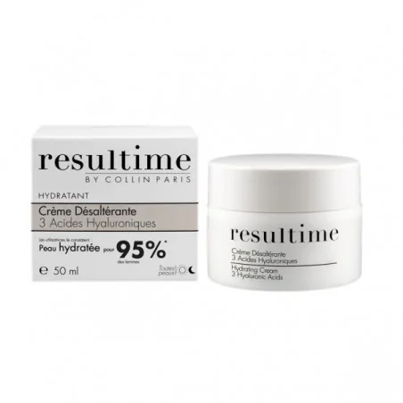 RESULTIME CRÈME DÉSALTÉRANTE 3 ACIDES HYALURONIQUES