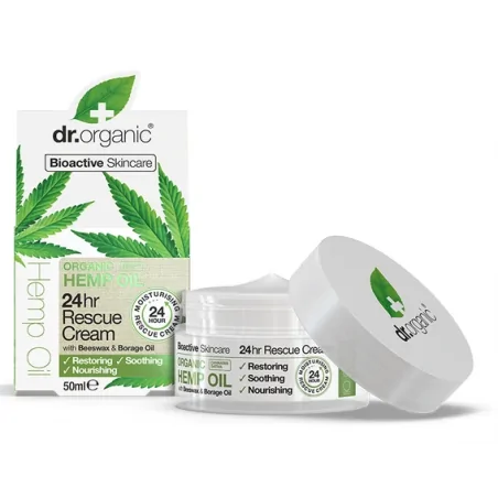 DR.ORGANIC CREME CONCENTREE À L’HUILE DE CHANVRE 50ML 50ML