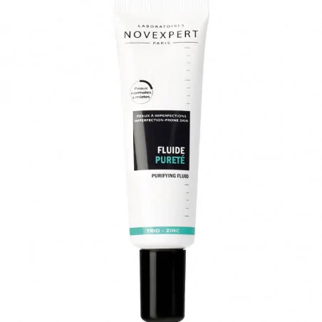 NOVEXPERT FLUIDE PURETÉ TRIO-ZINC 30ML