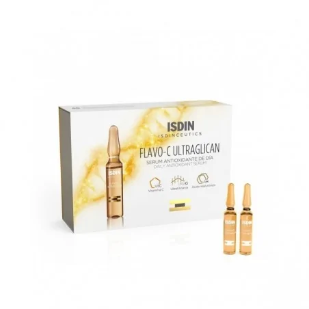 ISDIN ISDINCEUTIQUE FLAVO-C ULTRAGLICAN 2ML X 30 AMPOULES