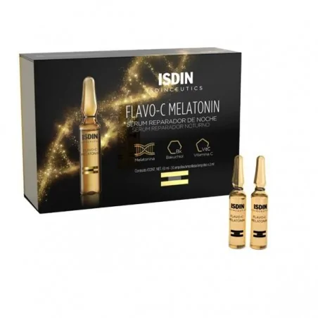 ISDIN ISDINCEUTIQUE FLAVO-C MELATONIN 10 AMPOULES
