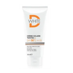 DWHITE CRÈME SOLAIRE TEINTÉE SPF50+ 50ML