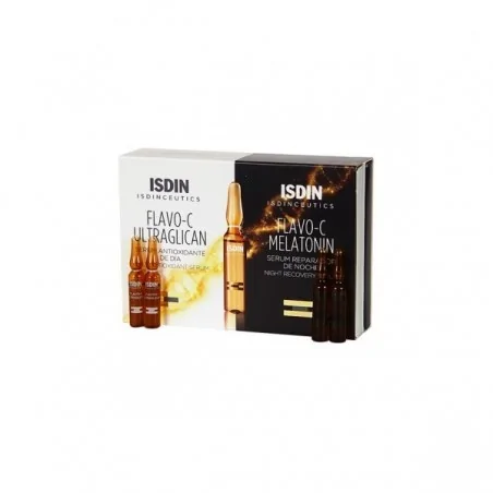 ISDIN ISDINCEUTIQUE FLAVO-C 24H PACK 2+2 AMPOULES