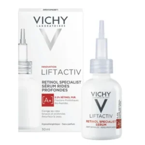 VICHY LIFTACTIV RETINOL SERUM SOIN ANTI-RIDES TOUS TYPES DE PEAUX 30ML