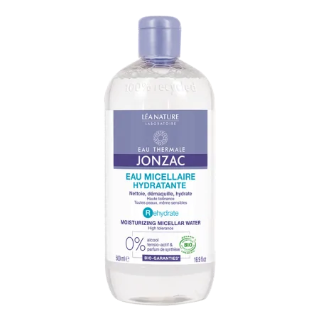 JONZAC EAU MICELLAIRE HYDRATANTE 500 ML