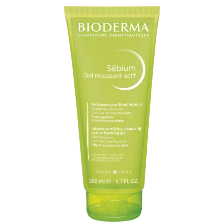 BIODERMA SÉBIUM GEL MOUSSANT ACTIF 200ML