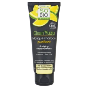 SO BIO YUZU MASQUE CHARBON PURIFIANT 75ML