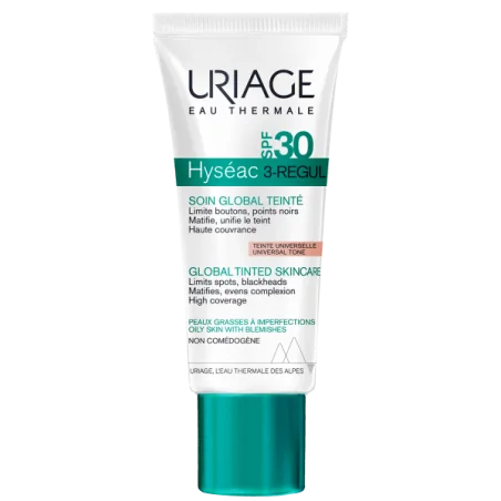 URIAGE HYSEAC 3 REGUL GLOBAL TEINTÉ SPF 30