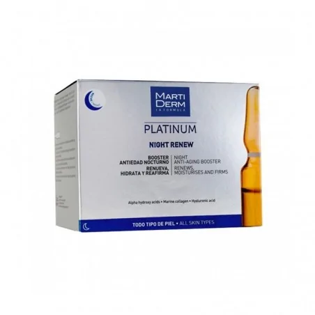 MARTIDERM PLATINUM NIGHT RENEW 10 AMP