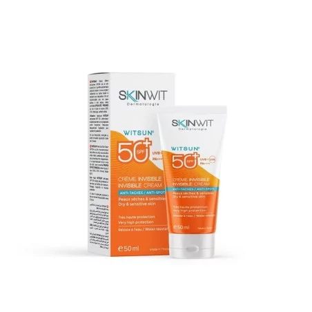 SKINWIT DERMATOLOGIEWITSUN CRÈME SOLAIRE ANTI TACHES SPF50+