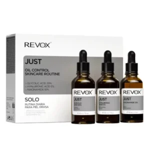 REVOX B77 JUST ROUTINE DE SOINS DE LA PEAU POUR LE CONTRÔLE DU SÉBUM 3*30ML